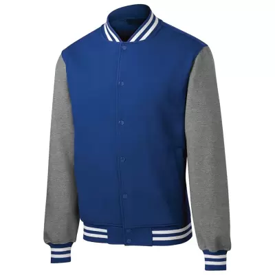 Fleece Varsity Jacket