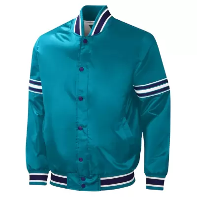 Satin Varsity Jacket