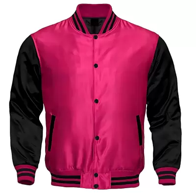 Satin Varsity Jacket