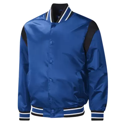 Satin Varsity Jacket